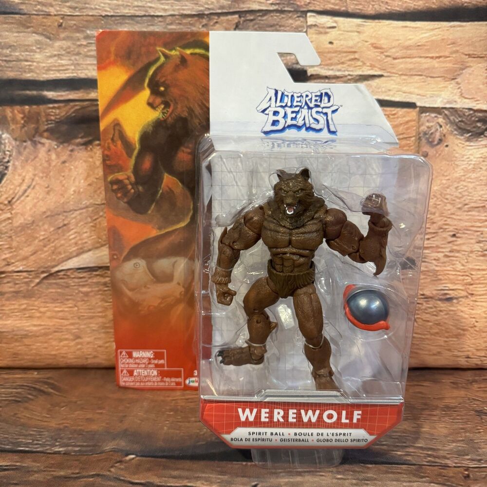 Altered Beast Werewolf Action Figure Jakks Pacific NEW NIB Spirit Ball 24 Points